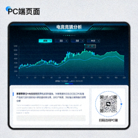 电竞竞猜分析PC端自适应页面访问二维码